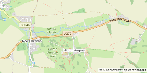Map of Alresford