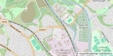 Map of Manchester