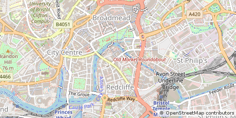 Map of Bristol