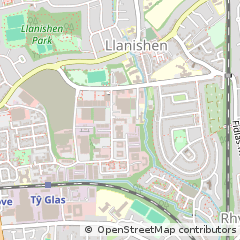 Map of Cardiff, Caerdydd