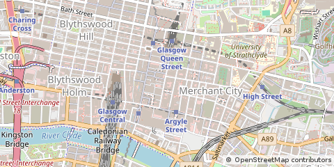 Map of Glasgow