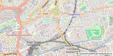 Map of Bristol
