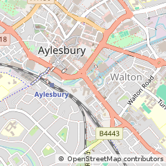 Map of Aylesbury, Buckinghamshire