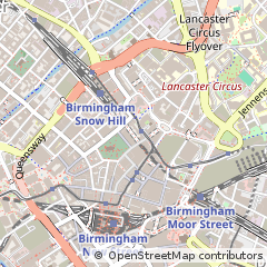 Map of Birmingham