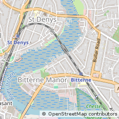 Map of Southampton, Hampshire