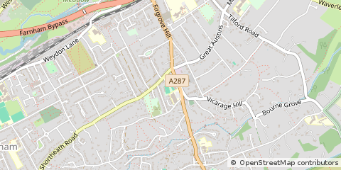 Map of Surrey