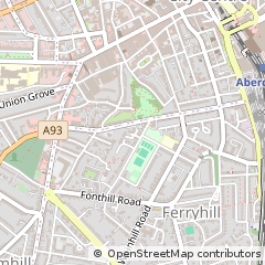 Map of Aberdeen