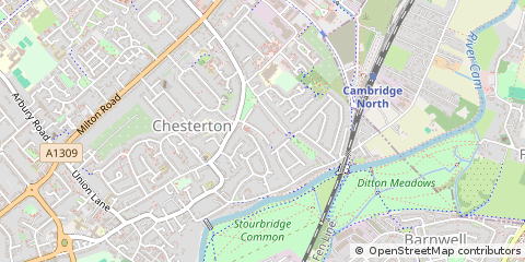 Map of Cambridge