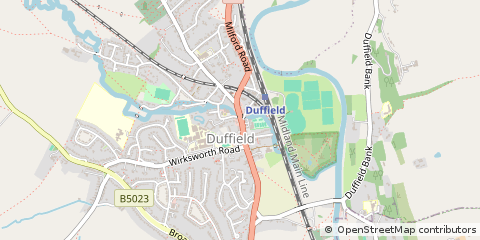 Map of Belper