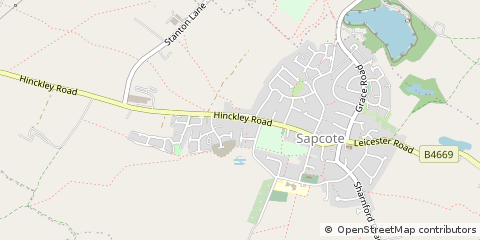 Map of Leicester
