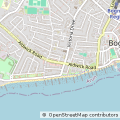 Map of Bognor Regis, West Sussex