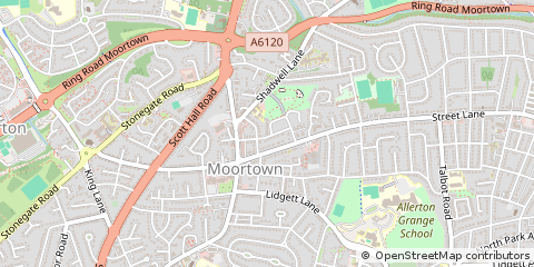 Map of Leeds
