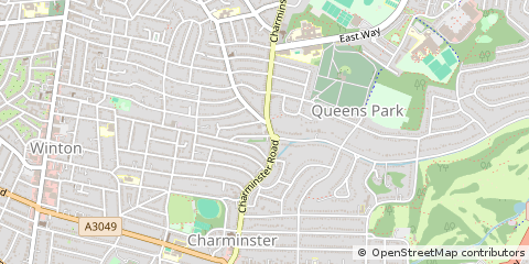Map of Bournemouth