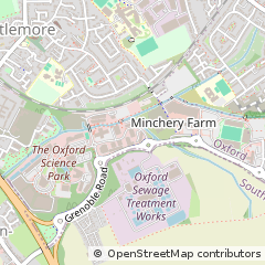 Map of Oxford, Oxfordshire