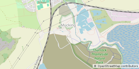 Map of Stanford-LE-Hope, Essex