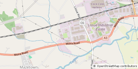 Map of Lisburn