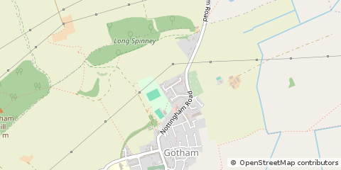 Map of Nottingham