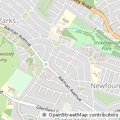 Map of Leicester