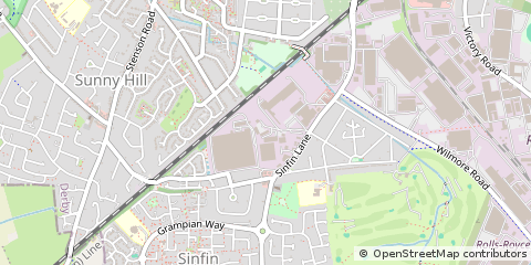 Map of Derby
