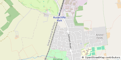 Map of Loughborough