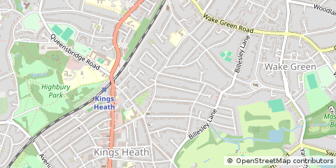 Map of Birmingham