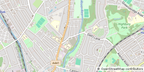 Map of Birmingham