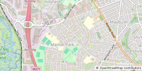 Map of Southampton