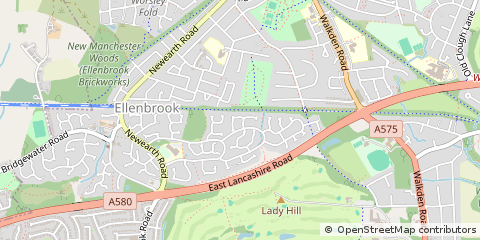 Map of Manchester