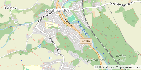 Map of Sheffield