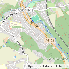 Map of Sheffield