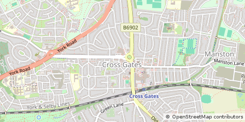 Map of Leeds