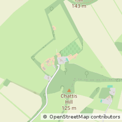 Map of Stockbridge, Hampshire