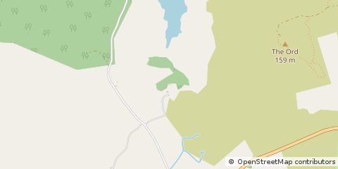 Map of Lairg, Sutherland