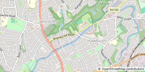 Map of West Midlands