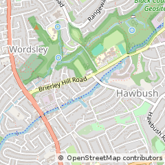 Map of West Midlands