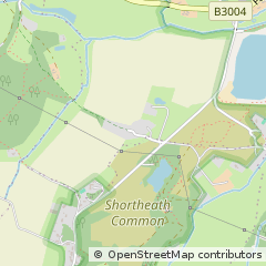 Map of Bordon