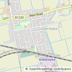 Map of Brough, East Yorkshire