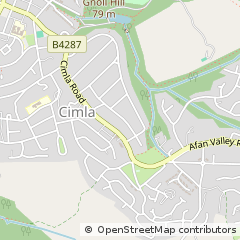 Map of Neath