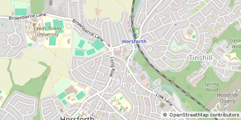 Map of Leeds