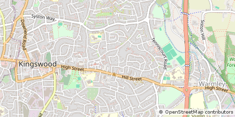 Map of Bristol