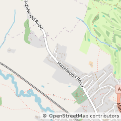 Map of Belper, Derbyshire