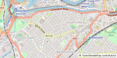 Map of Bristol