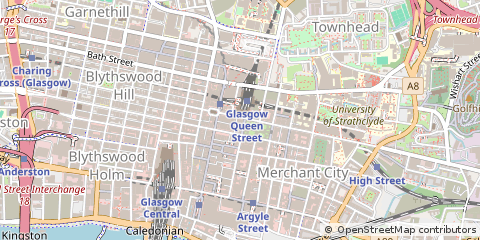Map of Glasgow
