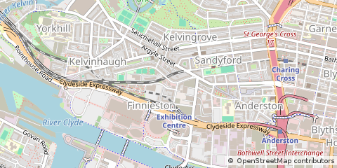 Map of Glasgow