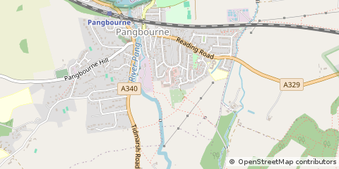 Map of Reading, Berkshire