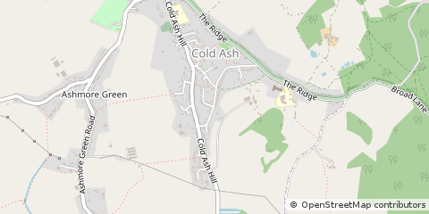 Map of Thatcham