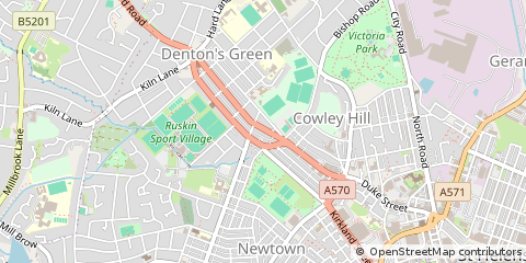 Map of ST. Helens