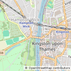 Map of Kingston Upon Thames