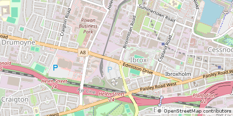Map of Glasgow
