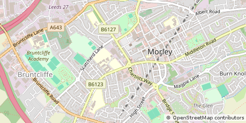 Map of Leeds